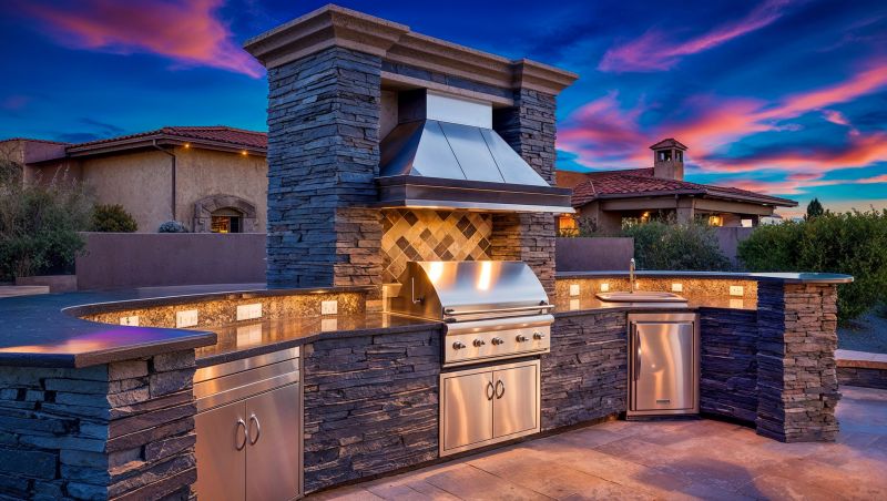 Outdoor Kitchen Setup